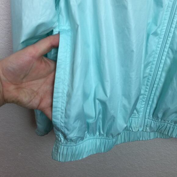 LAYERS Bright Blue Windbreaker Jacket Size M - Picture 5 of 8